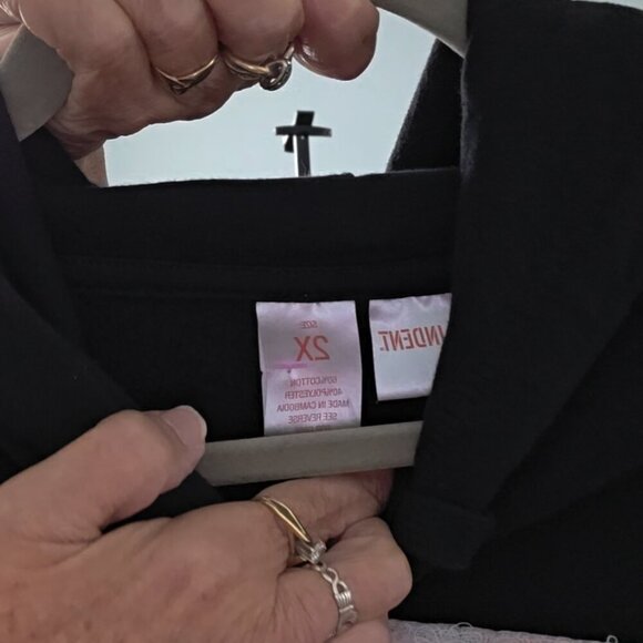 Custom Handmade Dolly Parton Queen Sweatshirt Black 2XL One-of-a-kind - Picture 5 of 8